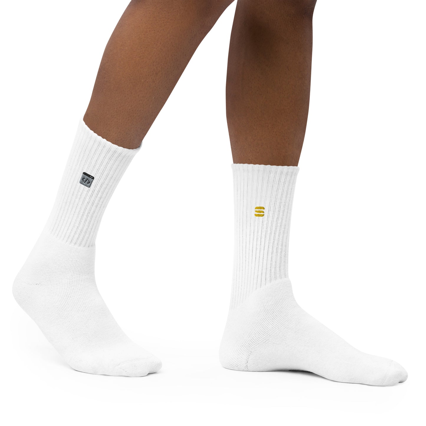 ColorStack Programmer Embroidered socks