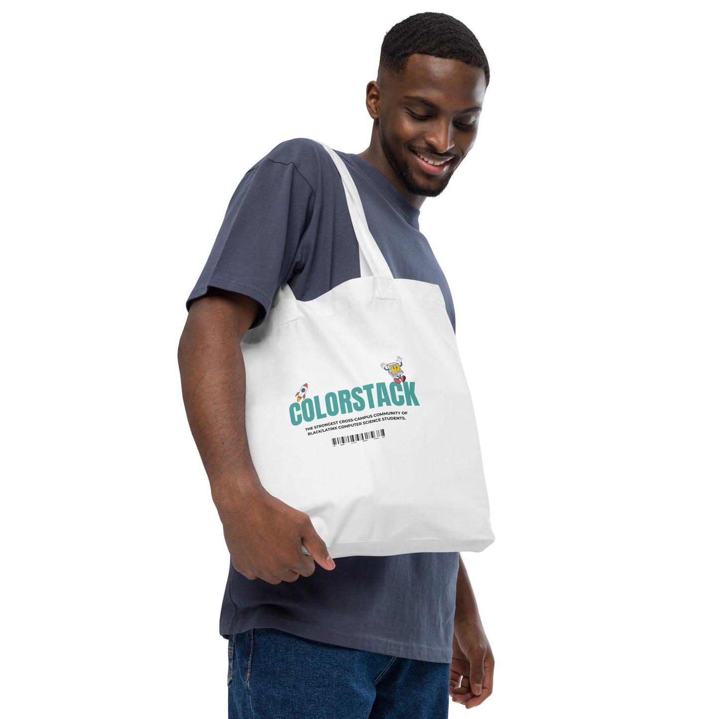 ColorStack Barcode Tote