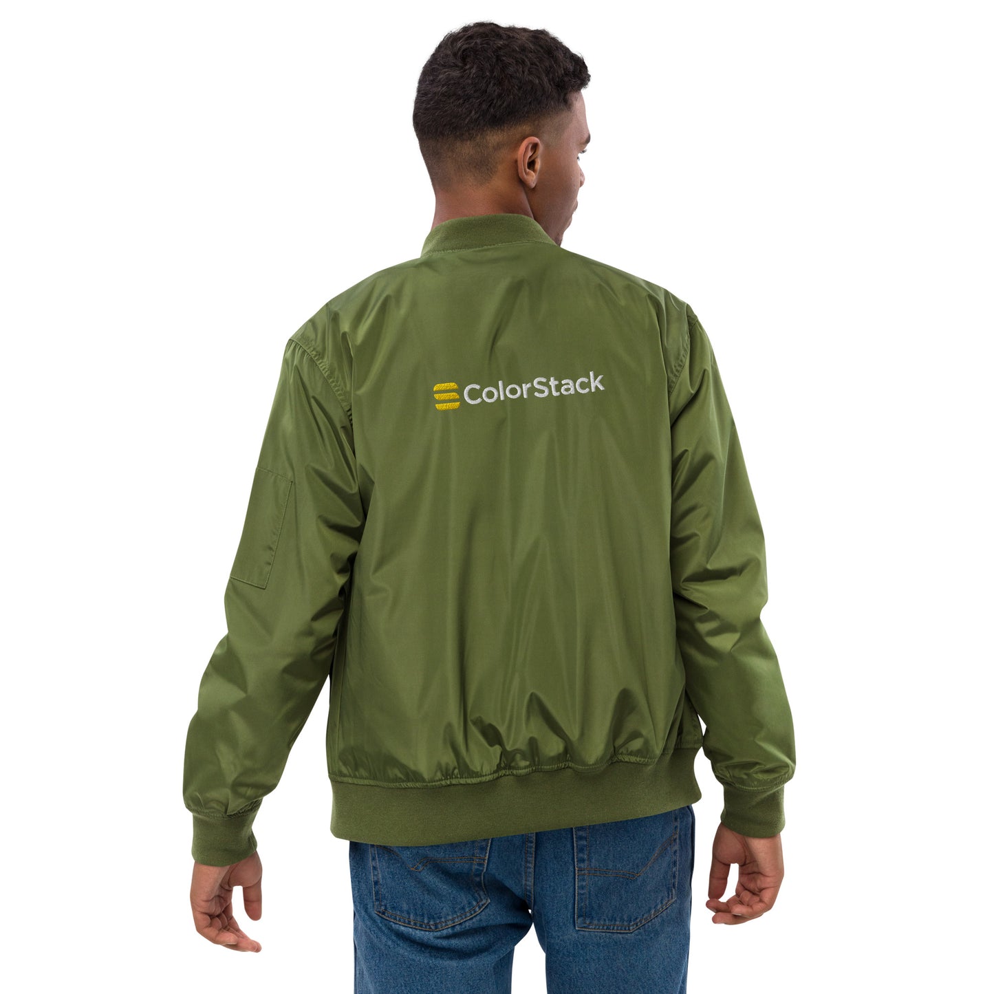 ColorStack Premium recycled bomber jacket