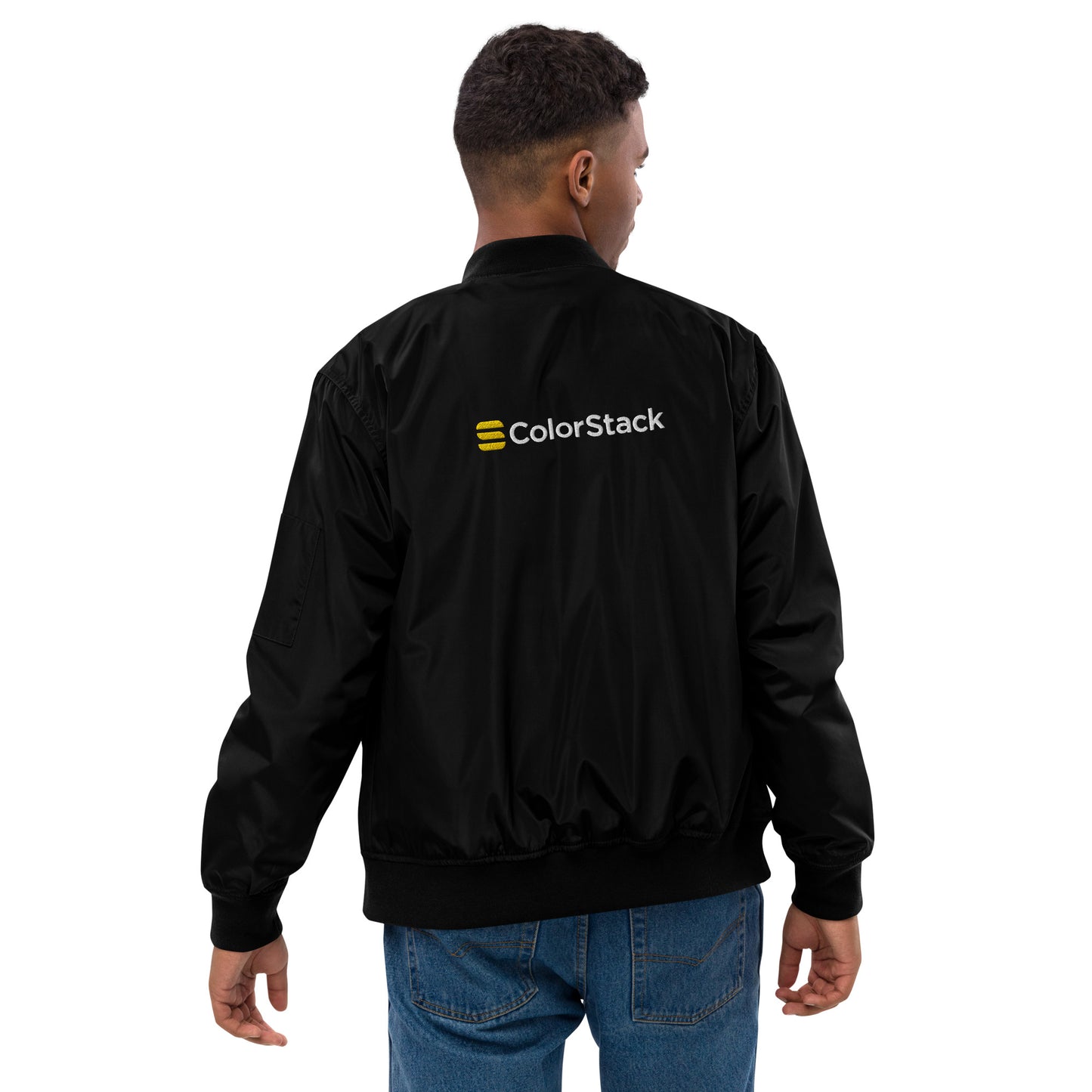 ColorStack Premium recycled bomber jacket