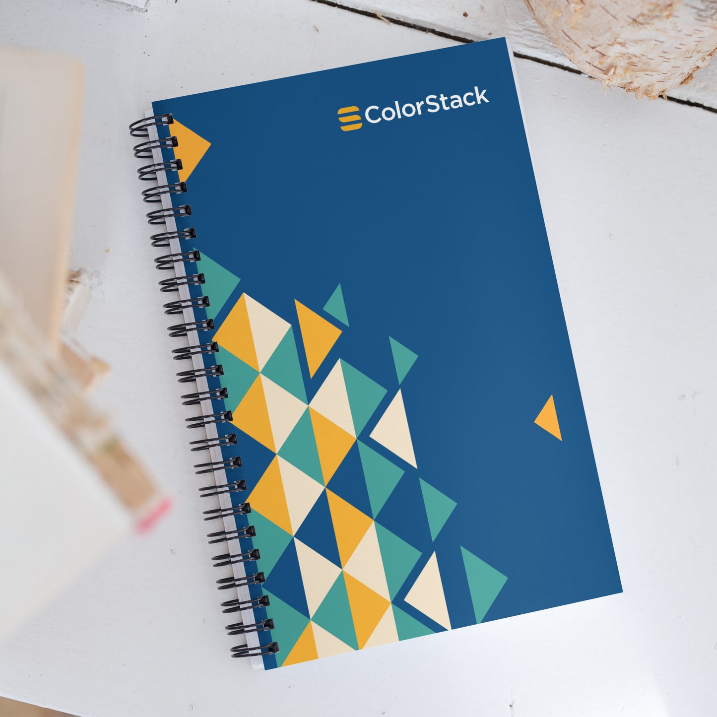 ColorStack Navy Notebook