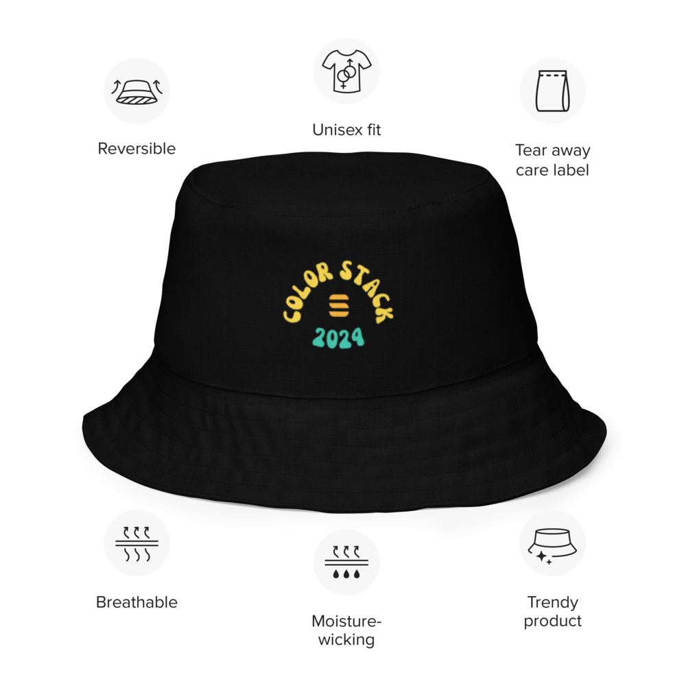 Limited Edition Oyster Reversible bucket hat