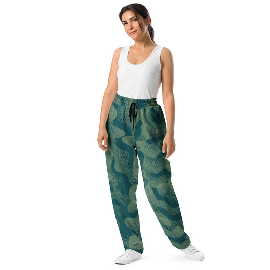 ColorStack Print Wide-leg joggers