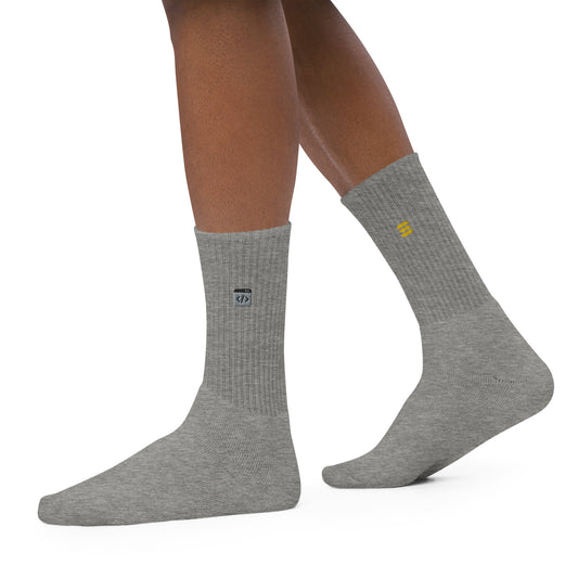 ColorStack Programmer Embroidered socks