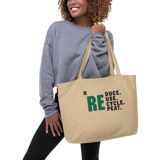 ColorStack Recycle Large Organic Tote Bag